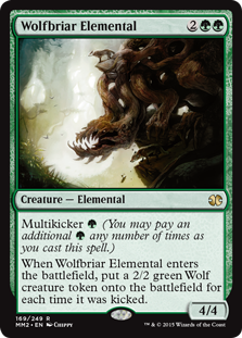 (image for) Wolfbriar Elemental (Foil)