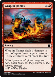 (image for) Wrap in Flames (Foil)