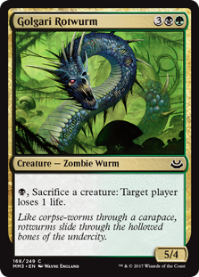 (image for) Golgari Rotwurm