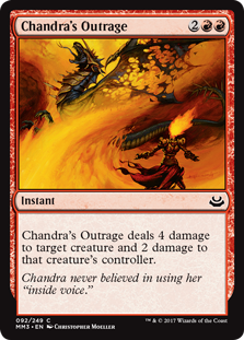 (image for) Chandra's Outrage (Foil)