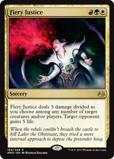 (image for) Fiery Justice (Foil)