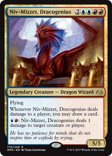 (image for) Niv-Mizzet, Dracogenius (Foil)