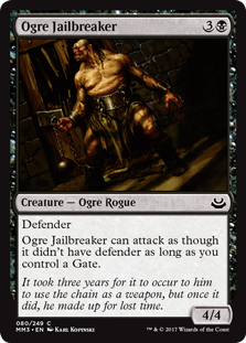 (image for) Ogre Jailbreaker (Foil)
