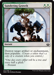 (image for) Sundering Growth (Foil)
