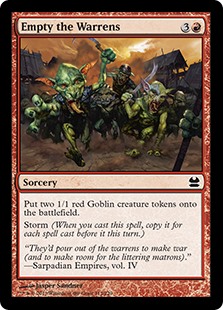 (image for) Empty the Warrens (Foil)