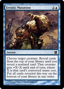 (image for) Erratic Mutation (Foil)