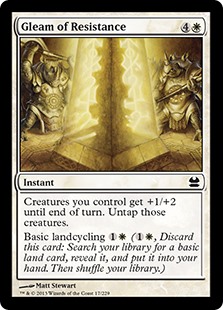 (image for) Gleam of Resistance (Foil)