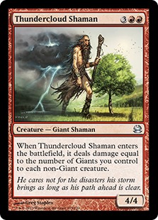 (image for) Thundercloud Shaman (Foil)