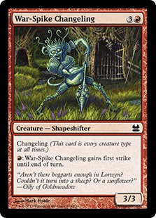 (image for) War-Spike Changeling (Foil)
