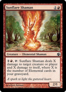 (image for) Sunflare Shaman (Foil)