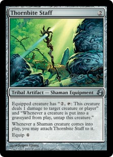 (image for) Thornbite Staff (Foil)