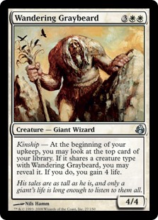 (image for) Wandering Graybeard (Foil)