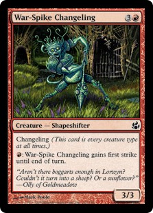 (image for) War-Spike Changeling (Foil)