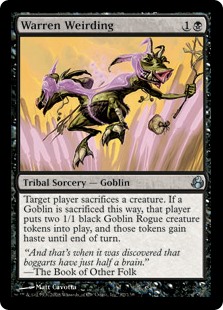 (image for) Warren Weirding (Foil)