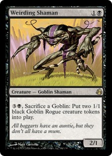 (image for) Weirding Shaman (Foil)