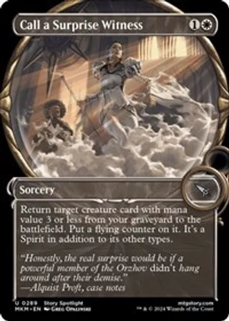 (image for) Call a Surprise Witness