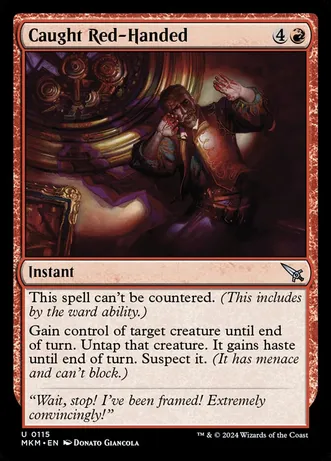 (image for) Caught Red-Handed