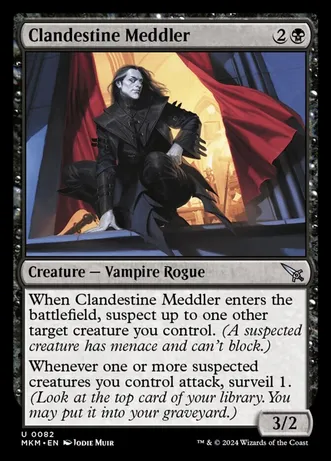 (image for) Clandestine Meddler (Red)