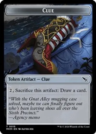 (image for) Clue (0015) // A 0042 Double-Sided Token