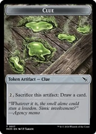 (image for) Clue (0017) // A 0044 Double-Sided Token