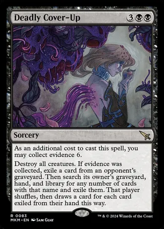 (image for) Deadly Cover-Up (Foil)