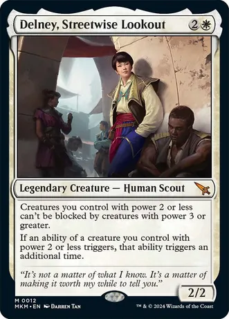 (image for) Delney, Streetwise Lookout (Foil)