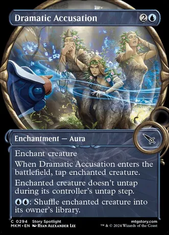 (image for) Dramatic Accusation (Foil)