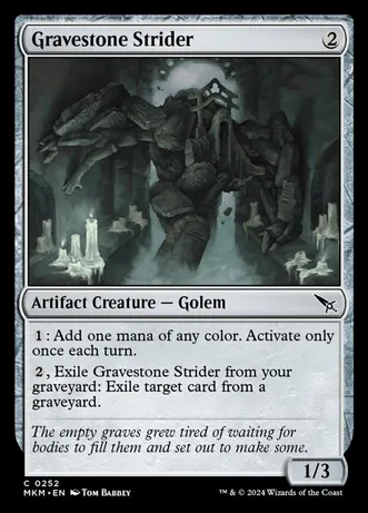 (image for) Gravestone Strider (Foil)