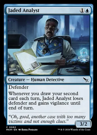 (image for) Jaded Analyst (Foil)