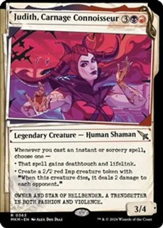 (image for) Judith, Carnage Connoisseur (Foil)