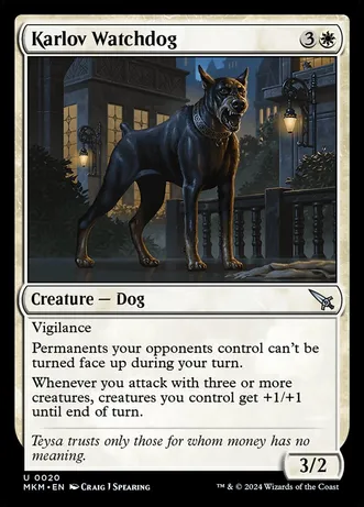 (image for) Karlov Watchdog (Foil)