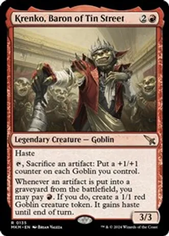 (image for) Krenko, Baron of Tin Street (Foil)