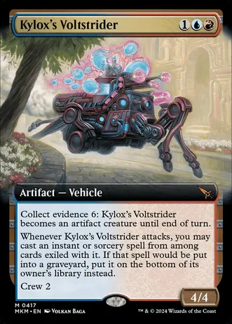 (image for) Kylox's Voltstrider (Extended Art) (Foil)