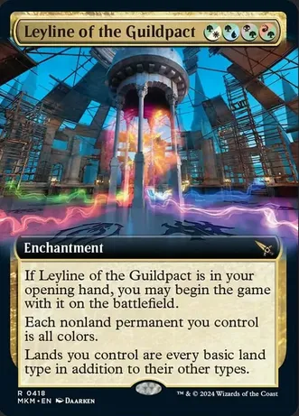 (image for) Leyline of the Guildpact (Extended Art) (Foil)