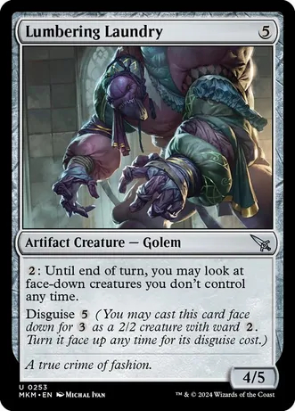 (image for) Lumbering Laundry (Foil)