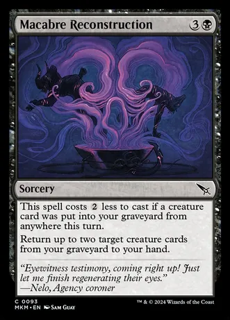 (image for) Macabre Reconstruction (Foil)