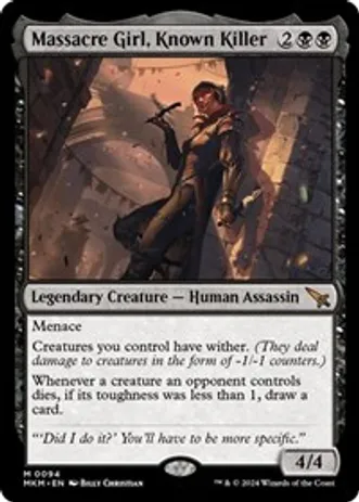 (image for) Massacre Girl, Known Killer (Foil)