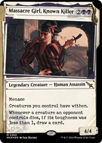 (image for) Massacre Girl, Known Killer (Foil)