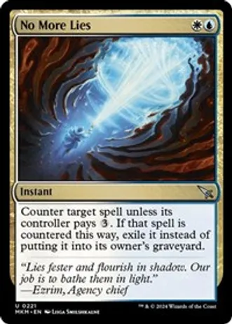 (image for) No More Lies (Foil)