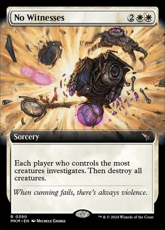 (image for) No Witnesses (Foil)