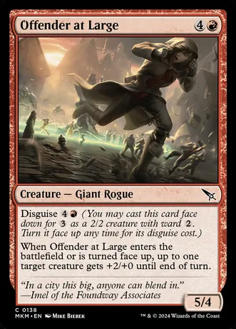 (image for) Offender at Large (Foil)