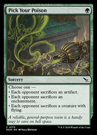 (image for) Pick Your Poison (Foil)