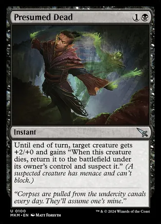 (image for) Presumed Dead (Foil)