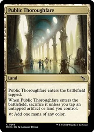 (image for) Public Thoroughfare (Foil)