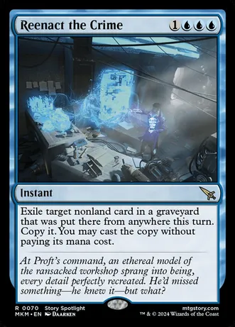 (image for) Reenact the Crime (Foil)