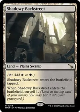 (image for) Shadowy Backstreet (Foil)