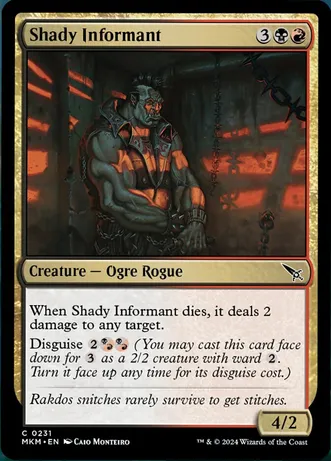 (image for) Shady Informant (Foil)