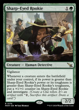 (image for) Sharp-Eyed Rookie (Foil)