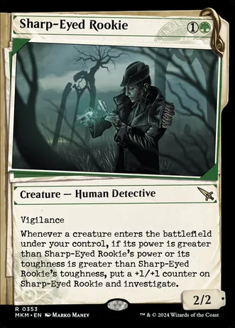 (image for) Sharp-Eyed Rookie (Showcase) (Foil)