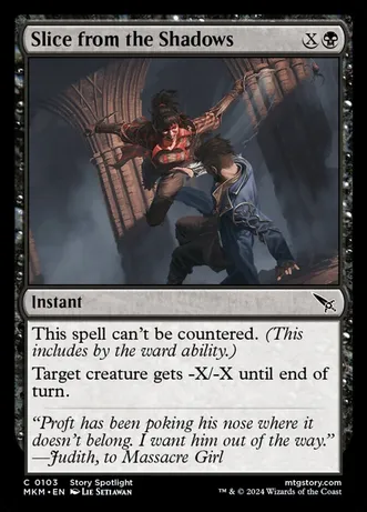 (image for) Slice from the Shadows (Foil)